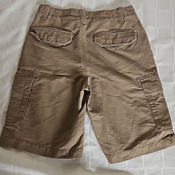 IZOD Men's Cargo Cotton Shorts Khaki Size 30 - Picture 4 of 16